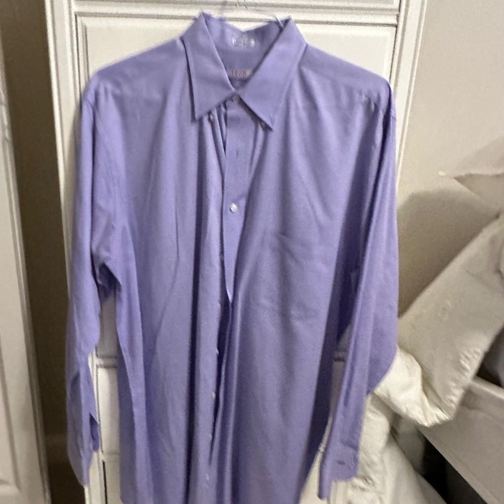 Izod Regular Fit Button Down Shirt 17 35/36 - Picture 1 of 10